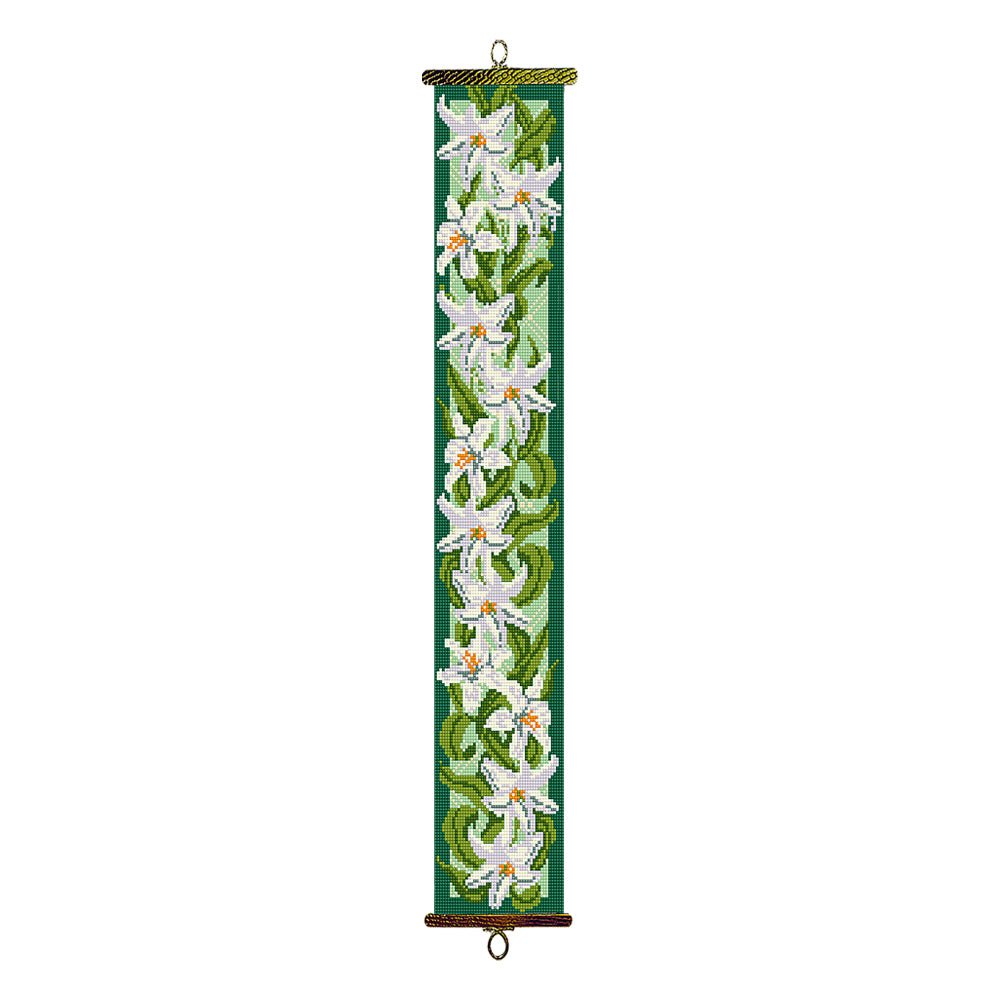 Lilies Bell Pull Tapestry Kit