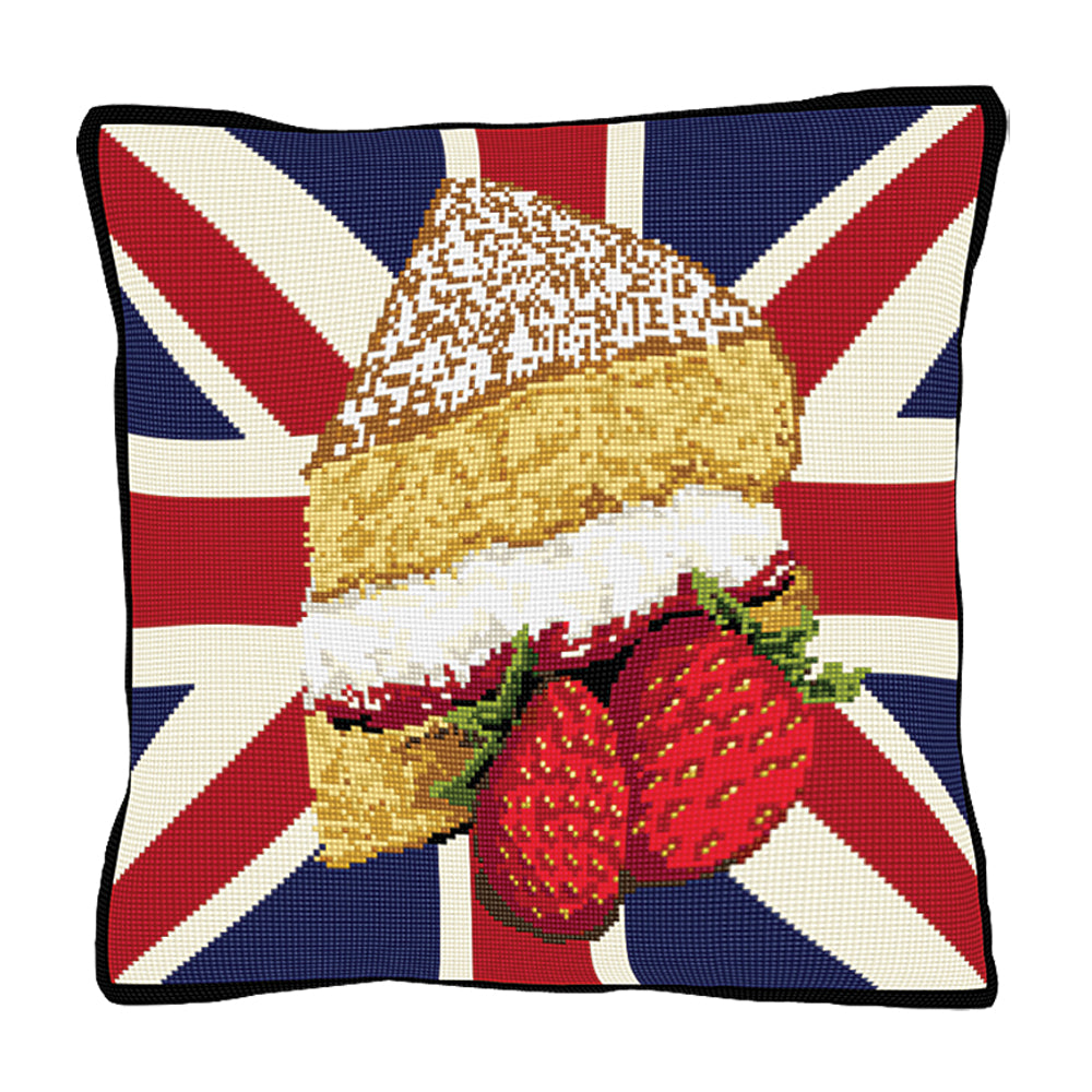 Afternoon Tea Cushion Tapestry Kit