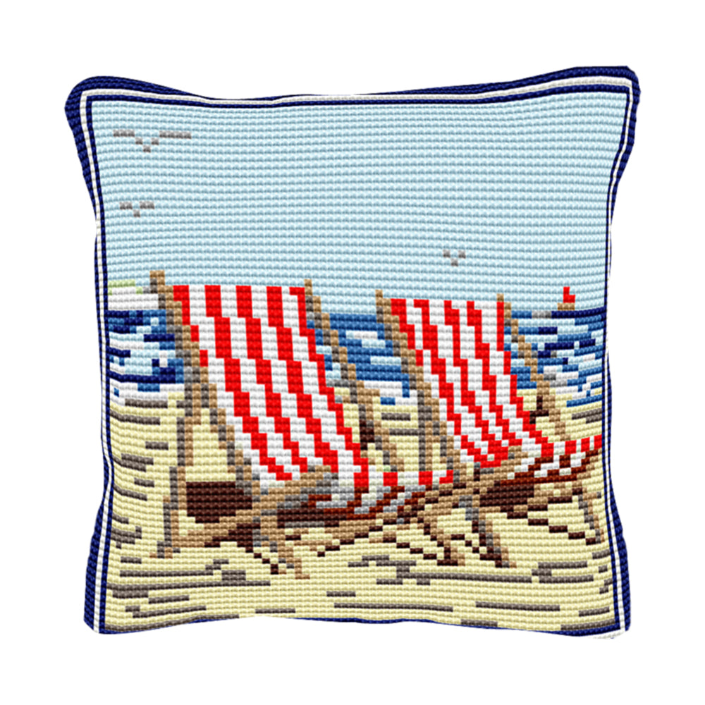 Deck Chairs Cushion Tapestry Kit