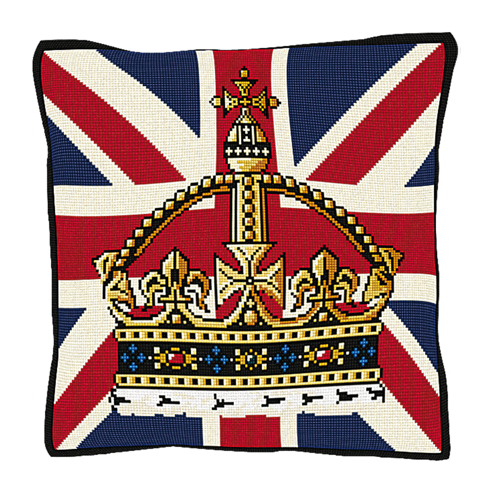 Crown Jewels Cushion Tapestry Kit