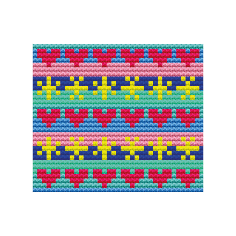 Heart & Stars Tapestry Picture Starter Kit