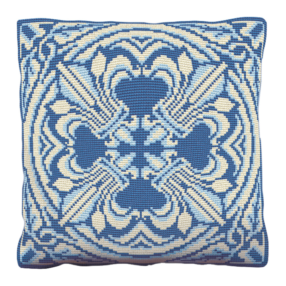 Barnstaple (Blue) Cushion Tapestry Kit