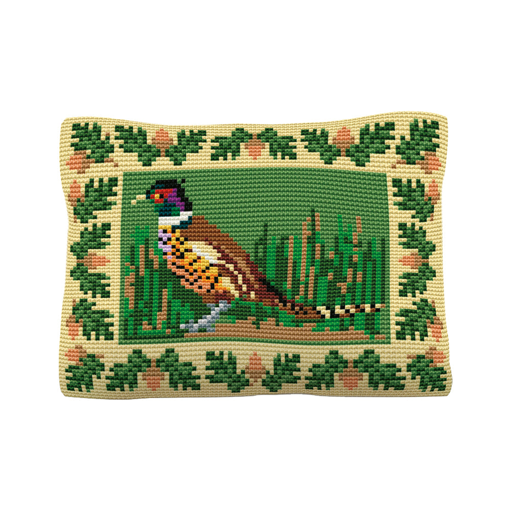 Pheasant Cushion Tapestry Kit