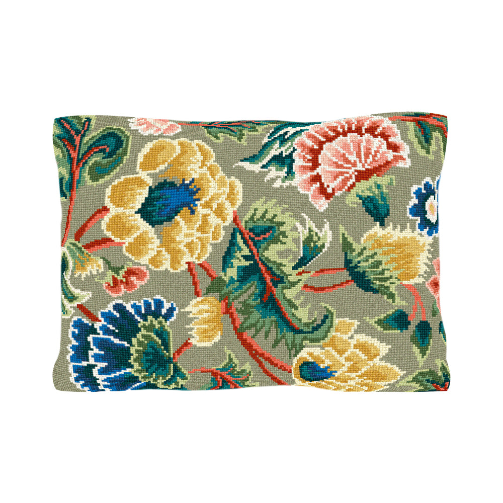 Jervaulx (Moss) Cushion Tapestry Kit
