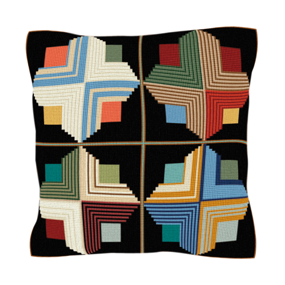Patchwork Cushion Tapestry Kit