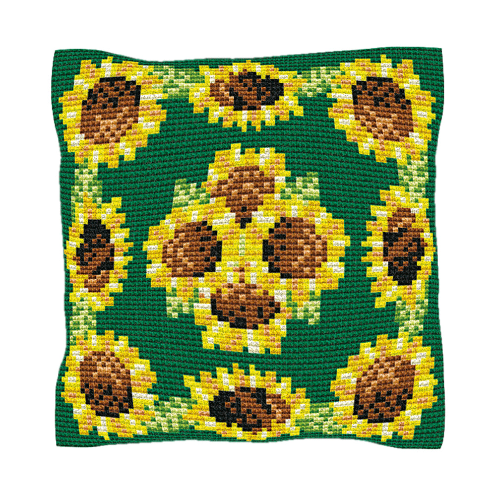 Sunflowers Cushion Tapestry Kit