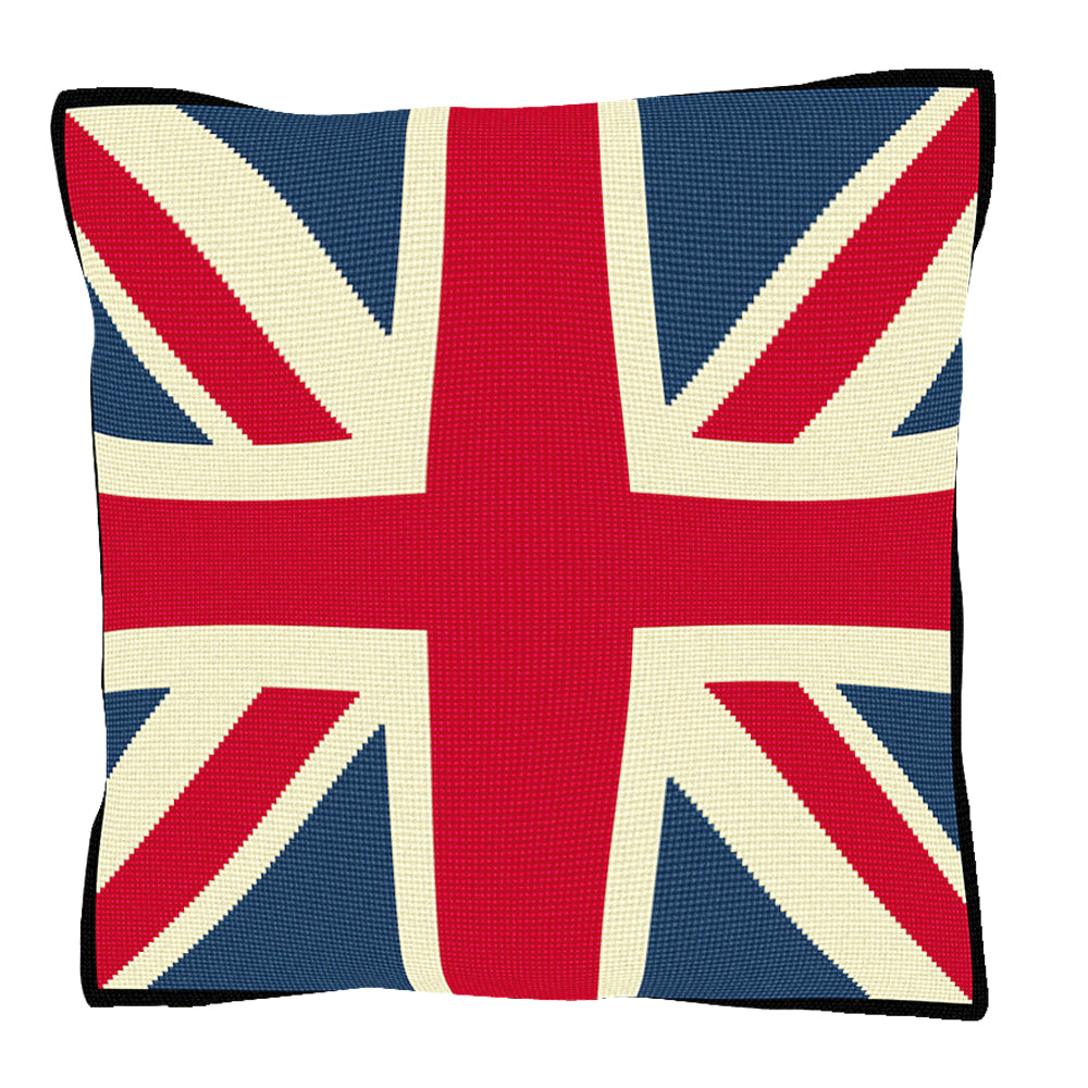Union Jack Cushion Tapestry Kit