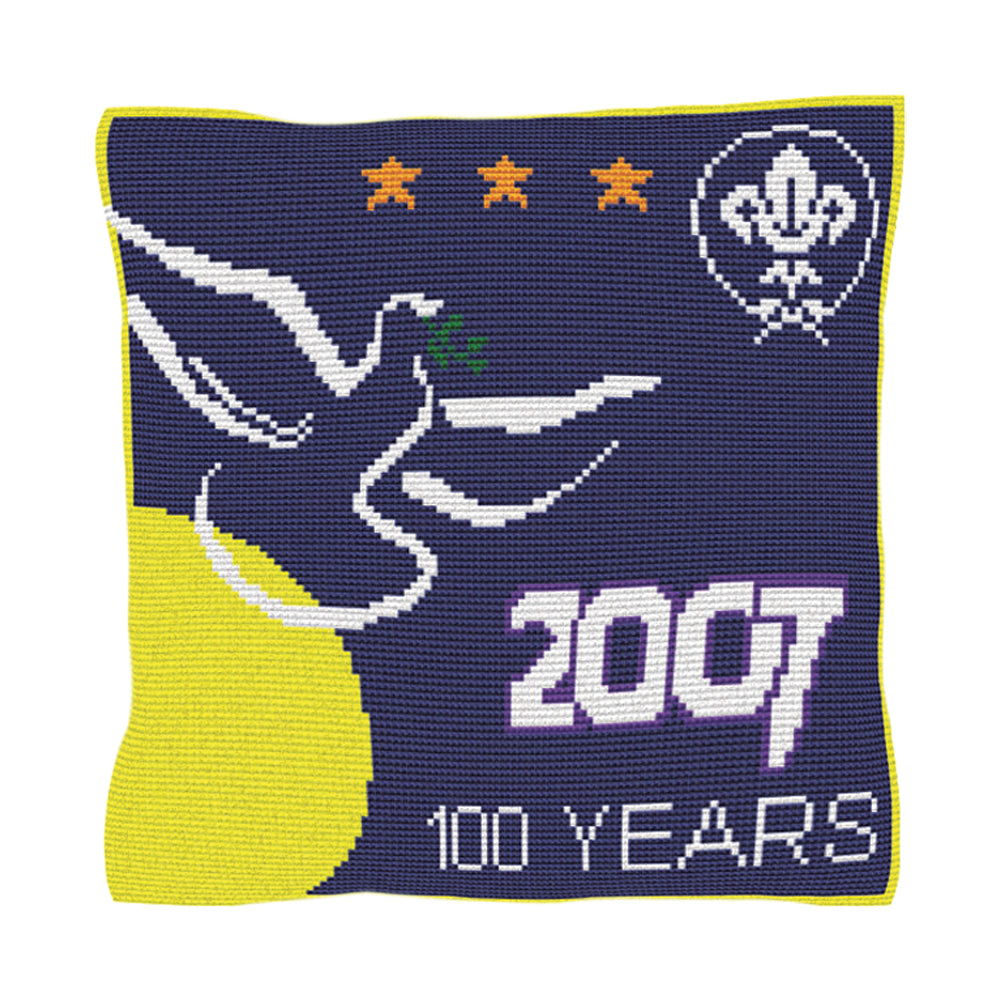 Scouting Centenary Cushion Tapestry Kit