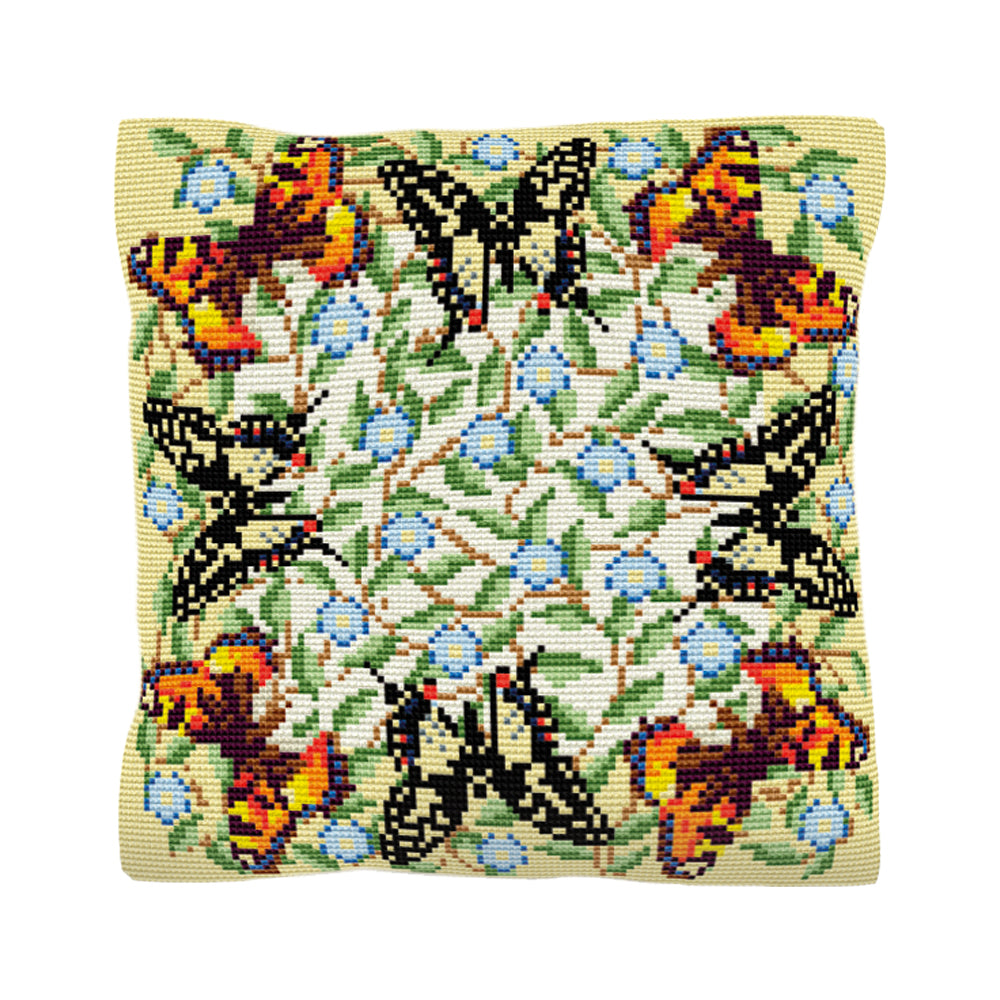Butterflies Cushion Tapestry Kit
