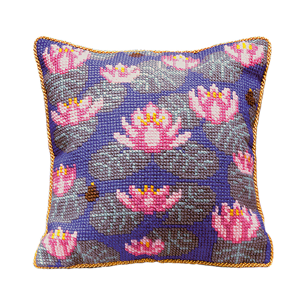 Waterlilies Cushion Tapestry Kit