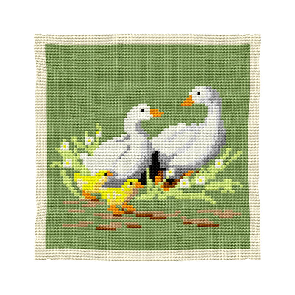 Geese Cushion Tapestry Kit