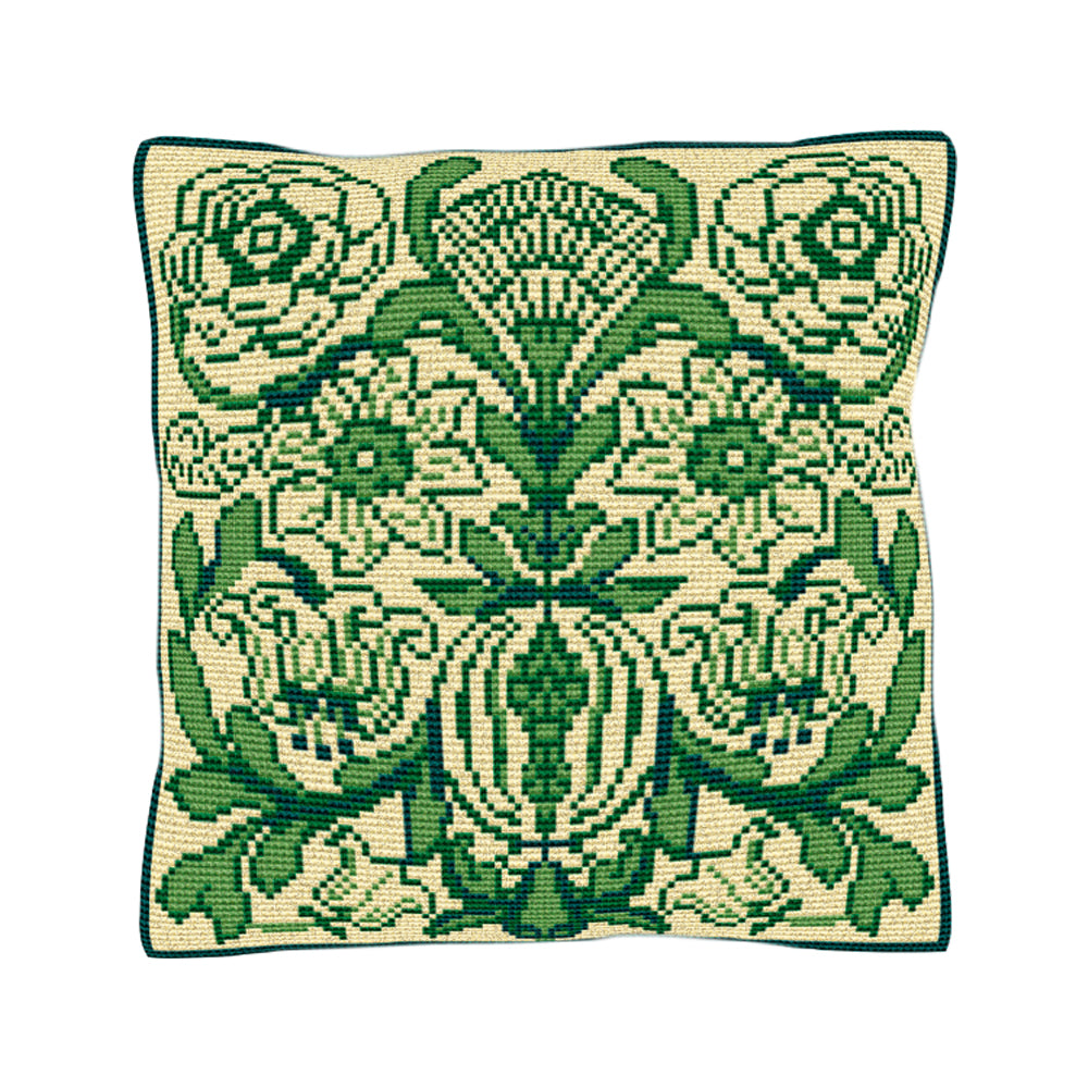 Victorian Tile Cushion Tapestry Kit