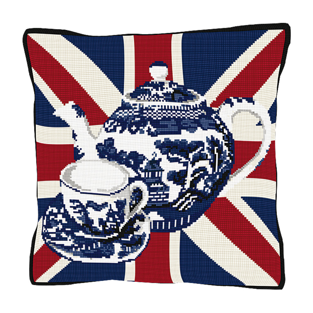 Afternoon Teapot Cushion Tapestry Kit