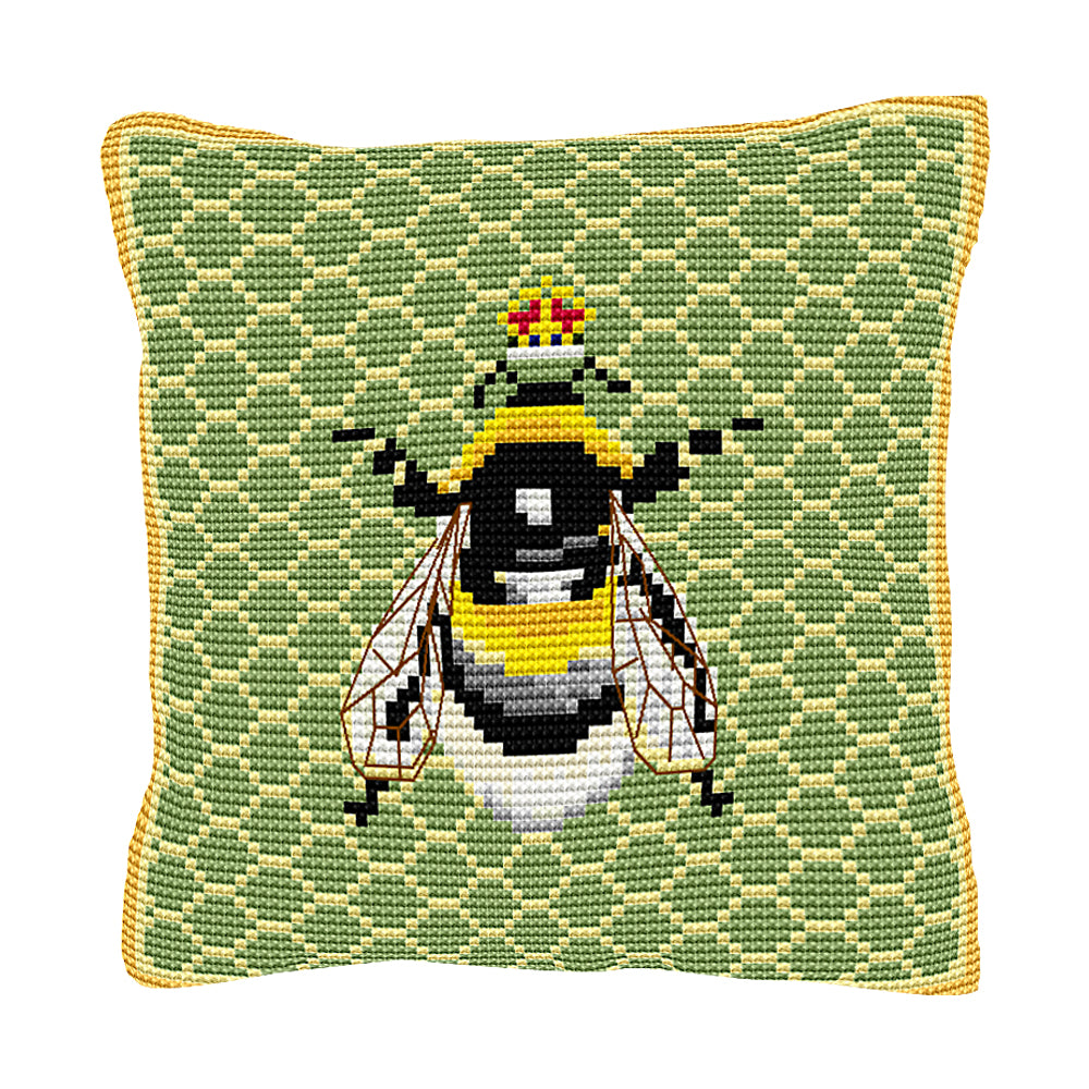 Bumble Bee Cushion Tapestry Kit