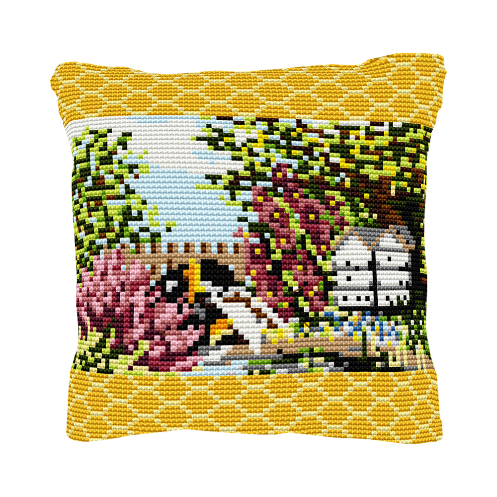 Beehive Cushion Tapestry Kit