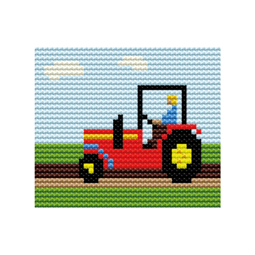 Tractor Tapestry Picture Starter Kit