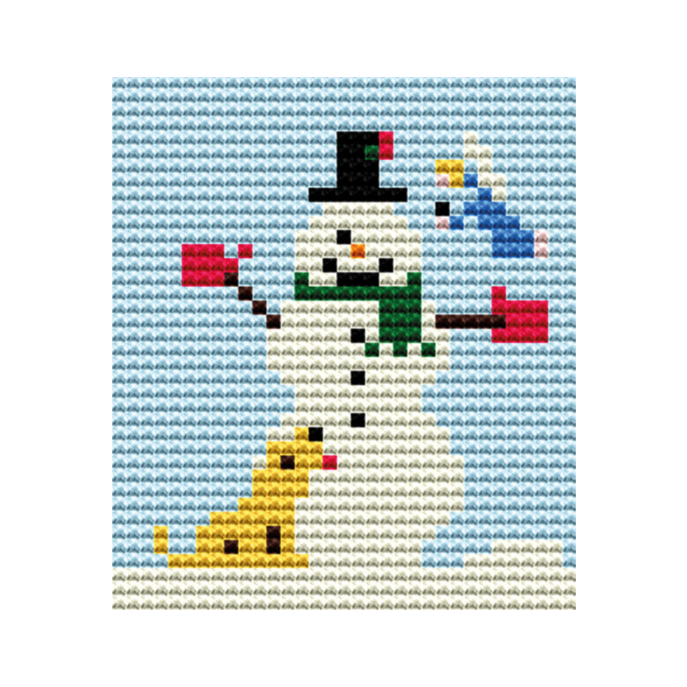 Snowman Tapestry Picture Starter Kit