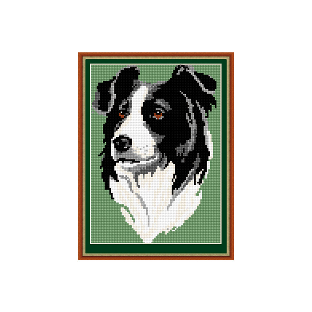 Border Collie Tapestry Picture Kit