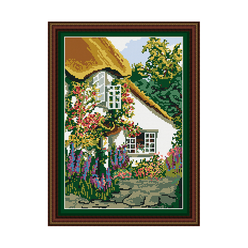 Devon Cottage Tapestry Picture Kit