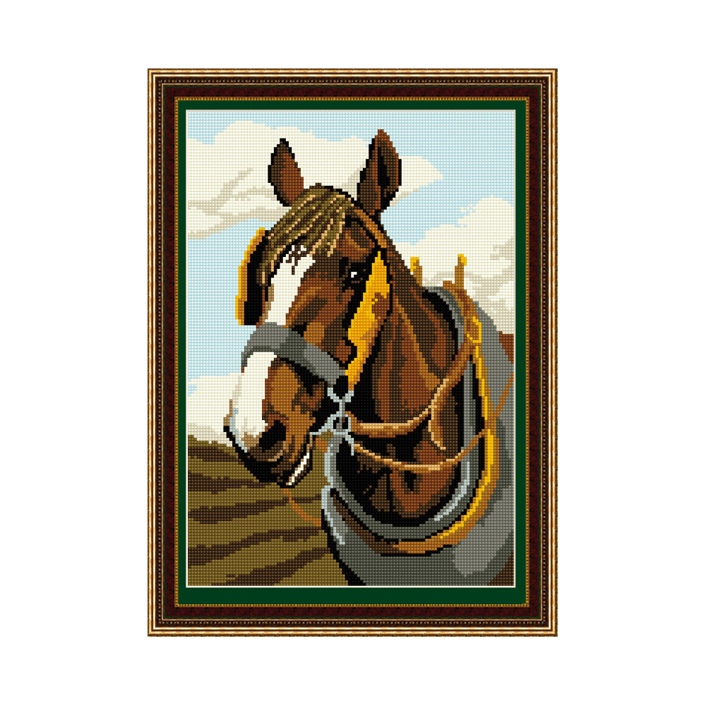 Shire Horse Tapestry Picture Kit