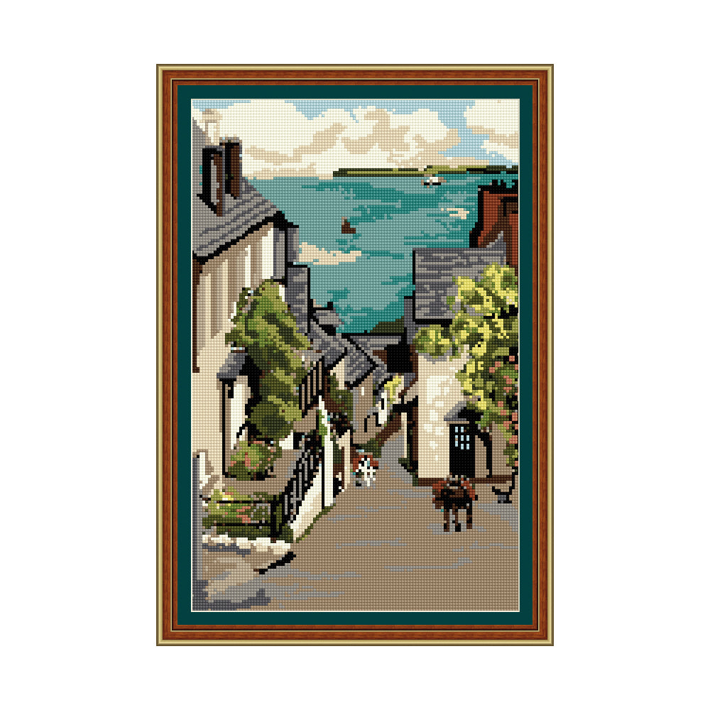 Clovelly Bay Tapestry Picture Kit