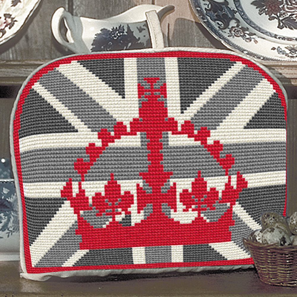 Red Crown Tea Cosy Tapestry Kit