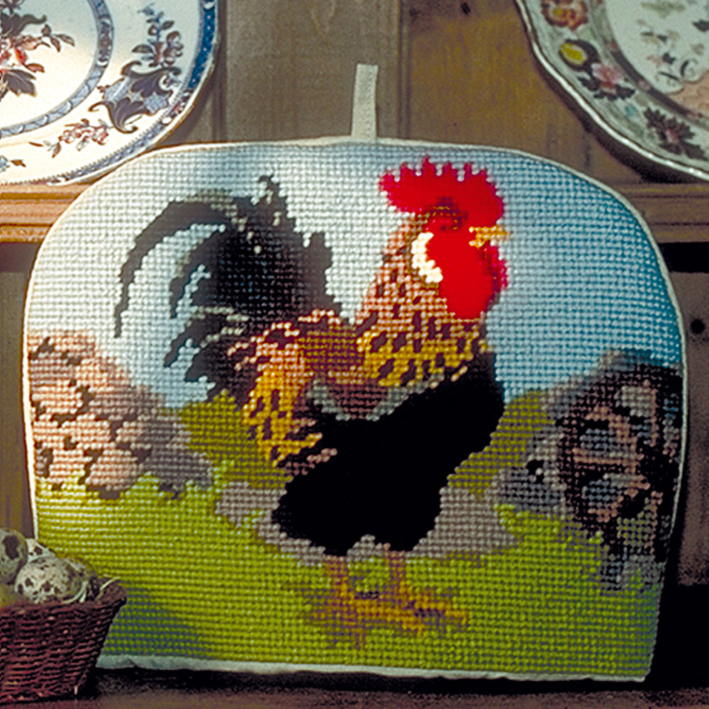 Rooster Tea Cosy Tapestry Kit